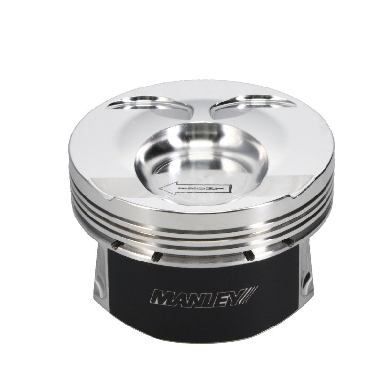 Manley Ford 3.5L Ecoboost 3.652in Bore 1.239in 10.0:1 CR -0.5cc Dome Extreme Duty Piston Set