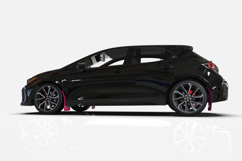 Rally Armor 19-21 Hyundai Elantra GT N Line/i30 N Pink Mud Flap BCE Logo