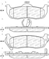 StopTech Street Select Brake Pads - Front