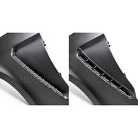 Anderson Composites 15-16 Ford Mustang GT350 Style Fiberglass Front Fenders