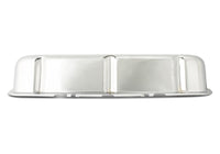 Ford Racing Logo Stamped Steel Valve Covers - Chrome