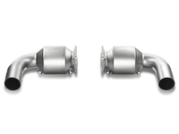 Akrapovic 10-13 Porsche 911 Turbo/Turbo S (997) Link Pipe Set w/ Cat (Titanium)