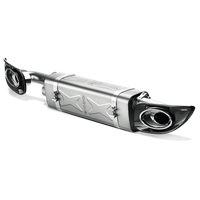 Akrapovic 10-13 Porsche 911 Turbo / Turbo S (997 FL) Slip-On Line (Titanium) w/ Titanium Tips
