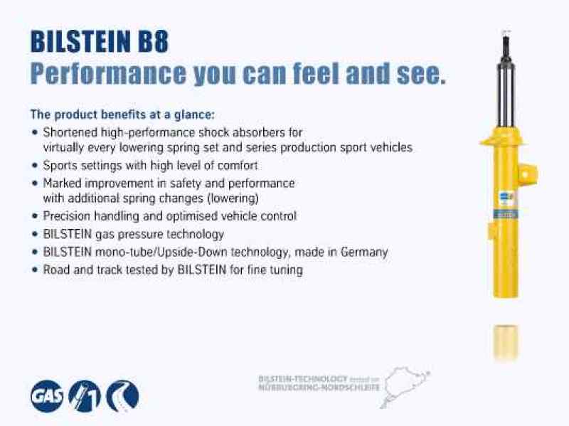 Bilstein B8 15-17 Mercedes-Benz GLA45 AMG (w/o Electronic Suspension) Front Right Strut Assembly