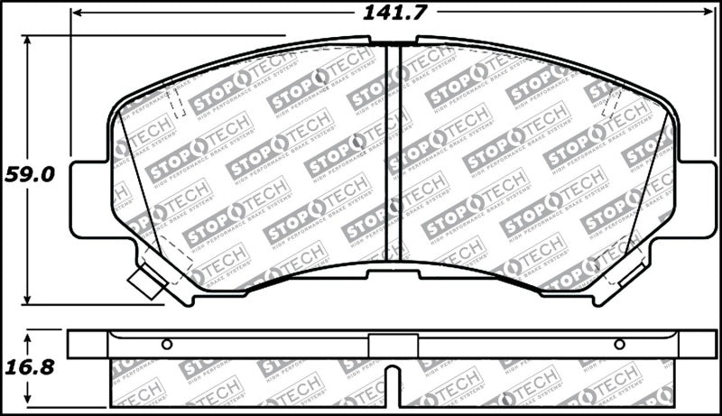 StopTech Performance Brake Pads