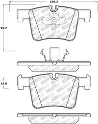 StopTech Street Select Brake Pads w/Hardware - Front
