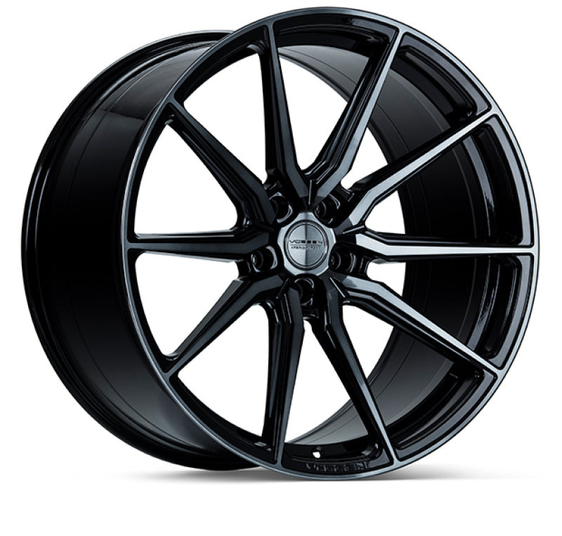 Vossen HF-3 21x10.5 / 5x112 / ET42 / Deep Face / 66.5 - Double Tinted - Gloss Black Wheel