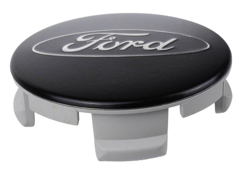 Ford Racing Ford Car Black & Chrome Wheel Center Cap Kit - Satin