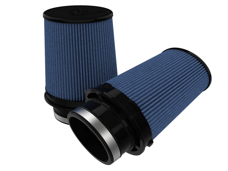 aFe Black Series Replacement Filter w/ Pro 5R Media 4-1/2x3IN F x 6x5IN B x 5x3-3/4 Tx7IN H - (Pair)