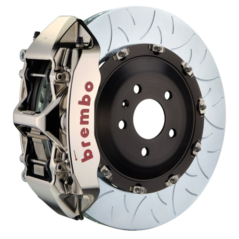 Brembo 15+ RC-F/16-20 GS-F Front GTR BBK 6 Piston Billet 405x34 2pc Rotor Slotted Type3- Nickel
