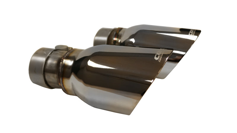 Corsa 15-17 Dodge Charger R/T w/ Pursuit Valance 2.5in Inlet / 4in Outlet Polished Tip Kit