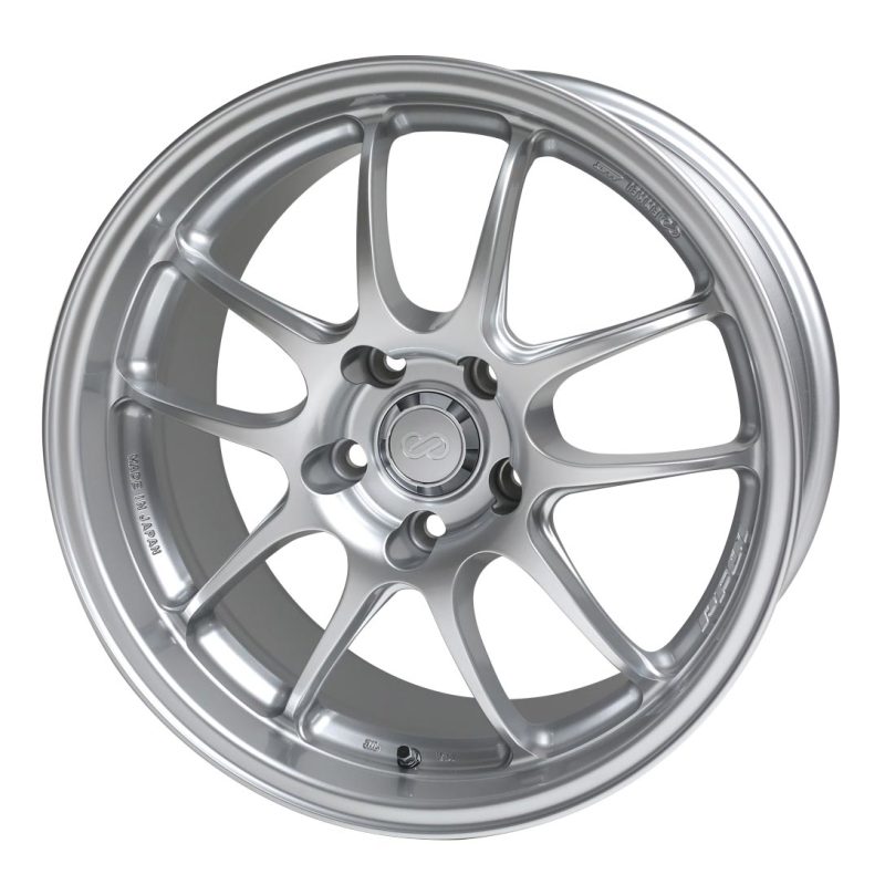 Enkei PF01 18x8 5x112 45mm offset Silver Wheel