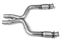 Kooks 11-14 Ford Mustang GT 5.0L 4V 3in x 2 3/4in OEM Exhaust GREEN Cat X Pipe Kooks HDR Req