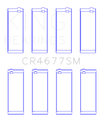 King Engine Bearings Opel 1.6L Turbo A16LET/A16NET/Z16LET (Size STD) Connecting Rod Bearing Set