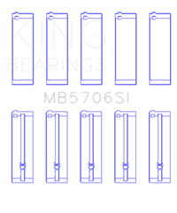 King Engine Bearings Hyundai i30 G4FC (Size +0.25mm) Main Bearing Set