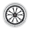 Weld Vitesse 17x10 / 5x4.5mm BP / 8in. BS Low Pad Black Wheel - Polished Non-Beadlock