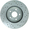 StopTech Select Sport 99-08 Acura TL (STD Caliper) / 01-03 CL Slotted and Drilled Right Front Rotor