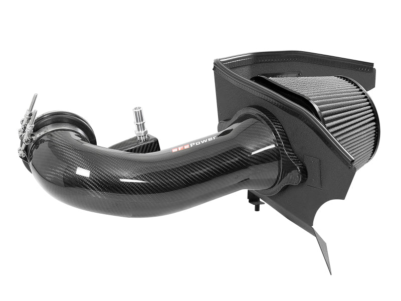 aFe 19-21 GM Trucks 5.3L/6.2L Track Series Carbon Fiber Cold Air Intake System W/ Pro Dry S Filters