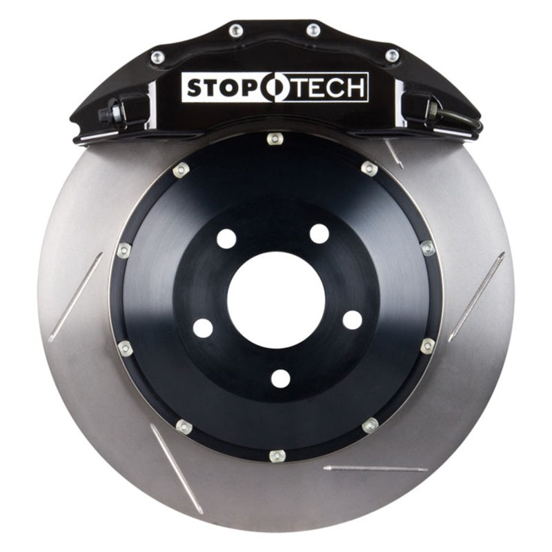 StopTech BBK 07-09 BMW 335i/335d Front ST-60 Black Caliper 355x32 Slotted Rotors