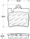 StopTech Performance Brake Pads