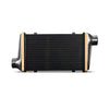 Mishimoto Universal Carbon Fiber Intercooler - Gloss Tanks - 450mm Black Core - S-Flow - P V-Band