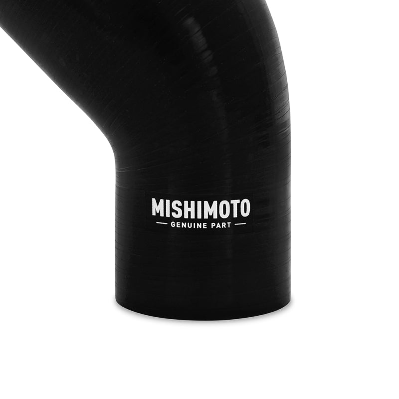 Mishimoto Silicone Reducer Coupler 45 Degree 2.25in to 2.5in - Black