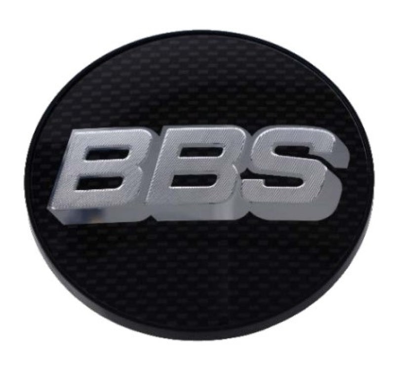 BBS Center Cap 56mm Carbon/Silver