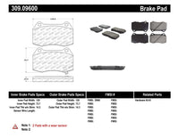 StopTech Performance 02-07 350z/G35 w/ Brembo Front Brake Pads