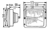 Hella Headlamp ES FAPO 1AA