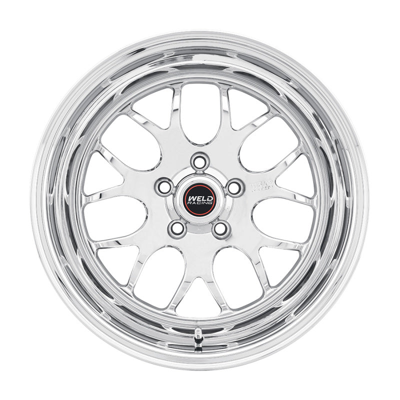 Weld RT-S S77 17x5 / 5x115 BP / 2.2in Backspace (High Pad) Polished Wheel - Non-Beadlock