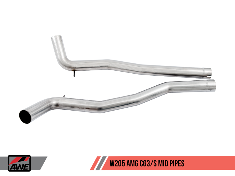 AWE Tuning Mercedes-Benz W205 AMG C63/S Coupe SwitchPath Exhaust System - for Non-DPE Cars