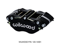 Wilwood Caliper-GN6R-L/H-Black Ano (.80 Thk Pad) 1.75/1.38/1.38in Pistons 1.38in Disc