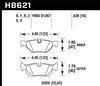 Hawk 2011-2011 BMW 125i HPS 5.0 Rear Brake Pads