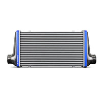 Mishimoto Universal Carbon Fiber Intercooler - Matte Tanks - 450mm Silver Core - C-Flow - DG V-Band