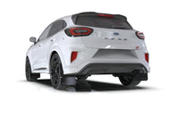 Rally Armor 20-22 Ford Puma ST Black Mud Flap w/ White Logo
