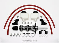 Wilwood Tandem Remote Master Cylinder - 7/8in Bore Black