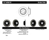 StopTech 04-08 Acura TL / 03-09 Honda Element Slotted & Drilled Right Rear Rotor