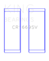 King Volkswagen AZV/CFAC/AWX Connecting Rod Bearing Set