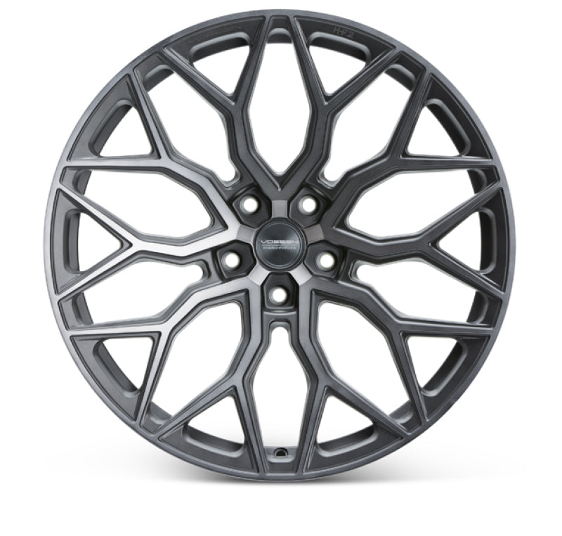 Vossen HF-2 20x10.5 / 5x120 / ET42 / Deep Face / 72.56 - Tinted Matte Gunmetal Wheel