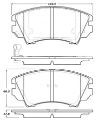 StopTech Performance Front Brake Pads 11-16 Chevy Caprice