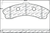 StopTech Performance 06-09 Chevrolet Corvette Z06 Front Brake Pads