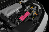 PERRIN 22-26 Subaru WRX Pulley Cover - Hyper Pink (SHORT - For Use w/PERRIN AOS)