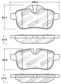 StopTech Performance Brake Pads