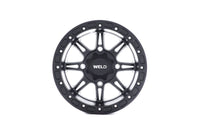 Weld UTV RF Series Cheyenne U511 15x10 Cheyenne Beadlock 4x136 5BS Satin BLK MIL