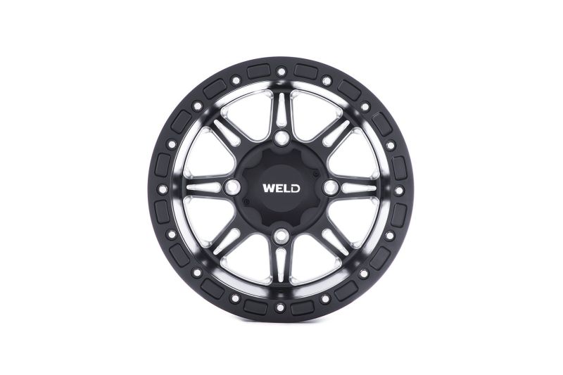 Weld UTV RF Series Cheyenne U511 15x10 Cheyenne Beadlock 4x156 5BS Satin BLK MIL