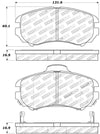 StopTech Street Touring Brake Pads