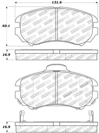 StopTech Street Touring Brake Pads