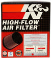 K&N Universal Rubber Filter-Round Tapered 3in Flange ID x 6in Base OD x 6in Top OD x 5in H