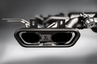 Akrapovic 15-17 Mercedes Benz G63 AMG (W463) Evolution Line Cat Back (Titanium) w/ Titanium Tips