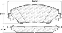StopTech Street Select Brake Pads - Front